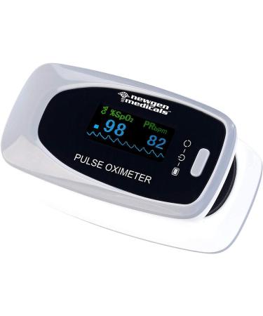 Newgen Medicals Oxymeters - 2 Set Finger Pulse Oximeters with LCD Display | Accurate Oxygen Meter & Blood Pressure Monitor for Home Use - Buy Online on GoSupps.com