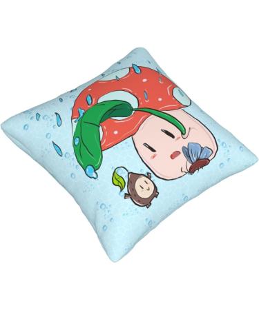 YYHHAOFA Sunflower Seeds and Mushroom Pattern Universal Pillowcase for All Seasons 18"x18" : Soft and Comfortable Suitable for car Sofa - Buy Online on GoSupps.com