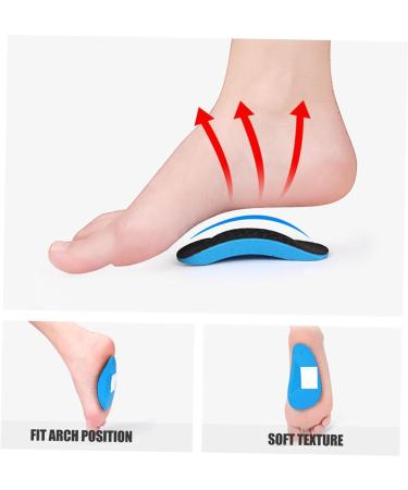 NOLITOY Foot Pad Arch Support Insoles | Flatfoot Orthotics & Cushions for Ultimate Comfort - 2 Pairs - Buy Online on GoSupps.com