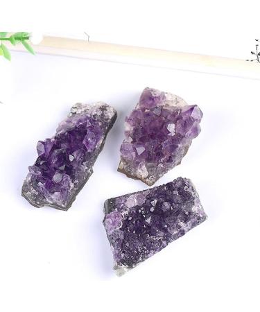 1PC Natural Amethyst Cluster Quartz CrystalStones Reiki Stones Crystal Point Specimen Home Decoration Raw Crystals for Crystal Cluster (Color : Amethyst Size : 4PCS) 4PCS Amethyst - Buy Online on GoSupps.com