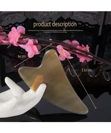 11cm Gua Sha Facial Tool Set - Rejuvenate Skin Reduce Eye Puffiness & Tighten Face & Neck - Universal Body Beauty Solution - Buy Online on GoSupps.com