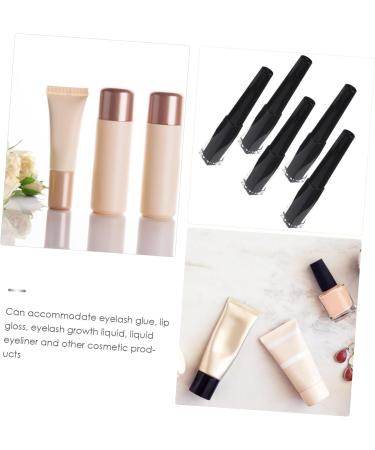 Beavorty 10 Pcs Empty Eyeliner Bottle Eyelash Glue Bottles Mascara Liquid Tubes Filling Makeup Tools Blackx2pcs 11x1.6cmx2pcs - Buy Online on GoSupps.com