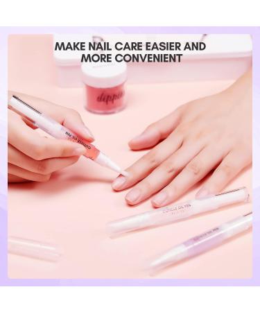 Makartt 3Pcs Cuticle Oil Pens for Nail Care Nail Cuticle Revitalizer Oil 5ML Nail Repair Oil Cuticle Softener Nail Moisturizer Cuticle Care Kit for Acrylic Nail Oil For Manicure w/Vitamin E 5 ml (Pack of 1) - Buy Online on GoSupps.com