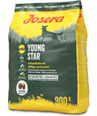 Josera Youngstar 5x900g | Cereal-Free Puppy Food for Medium & Large Breeds | Super Premium Dry Dog Food - Buy Online on GoSupps.com