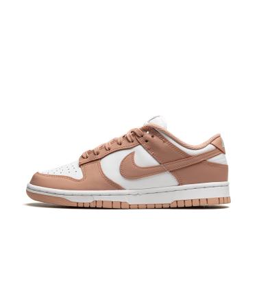 Nike Women's Dunk Low Sneaker White Rose Whisper 44 EU