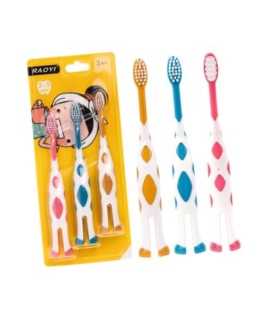 Beaupretty 6pcs Toothbrush for Children Cartoon Toothbrushes Tooth Brush Bulk Toothbrushes Soft Bristle Toothbrush Control Toothbrush Tooth Brush Kid Manual Oral Care Travel