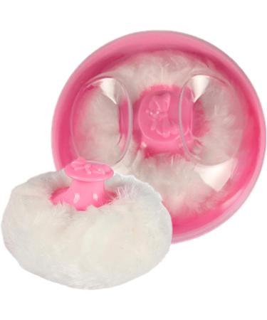 Bo te de Poudre avec Applicateur Puff | Bo te de Poudre pour B b Apr s le Bain avec Puffette - Fermeture S curis e Bain Voyage Pour Femmes B b s - Buy Online on GoSupps.com