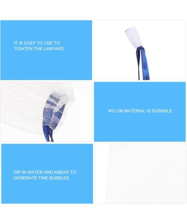 VINTORKY 20pcs Foaming Net Foaming Net Soap Bag Scrubber Soap Pouches Soap Net Bag Shower Foaming Bag Nylon - Buy Online on GoSupps.com
