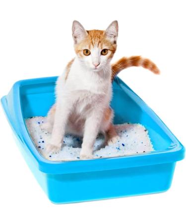 Nobleza Silica Cat Litter Crystals 3kg Ultra Absorbent & Odour Control 7.6L, Dust-Free, Biodegradable Hygiene for Kittens - Buy Online on GoSupps.com