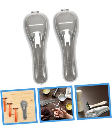 Angoily 2-Pack Razor Storage Box - Travel Razor Case with Rust Protection & Nail Clipper Organizer - Buy Online on GoSupps.com