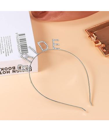Bride Rhinestone Headband | Elegant Crystal Bridal Crown for Wedding and Bachelorette Party - Buy Online on GoSupps.com