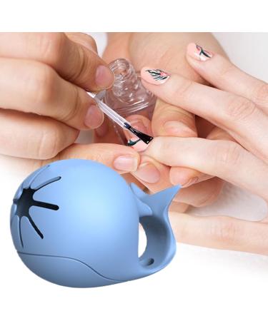 Organisateur de Kit de Manucure | Rangement Portable Pour Vernis Ongles Organisateur Souple de Stockage Portable pour Salon et Paillettes d'Adolescentes Bleu - Buy Online on GoSupps.com