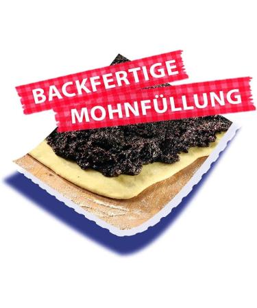 Dr. Oetker Poppy Baking 250 g Fine Ground Blue Poppy Filling for Baking and Preparing Cakes Cakes & Desserts Ready to Bake Vegan - Buy Online on GoSupps.com