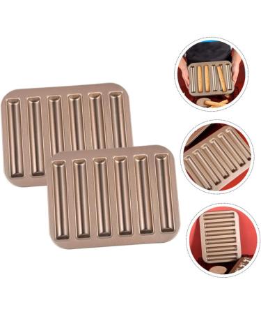 OUNONA Cake Molds 2pcs Biscuit Mold Cake Pan Cookie Molds for Metal Cake Mould Baking Supply Small Cake Mold Biscuit Baking Molds Baking Supplies Non-Stick Baking Mold Puffs Energy Bar - Buy Online on GoSupps.com