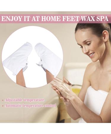 SH-RuiDu Paraffin Wax Heated Booties 1 Pair Professional SPA Treatment Heated Foot Spa Cover Foot Heated Boots for Paraffin Manicure Waxing - Buy Online on GoSupps.com