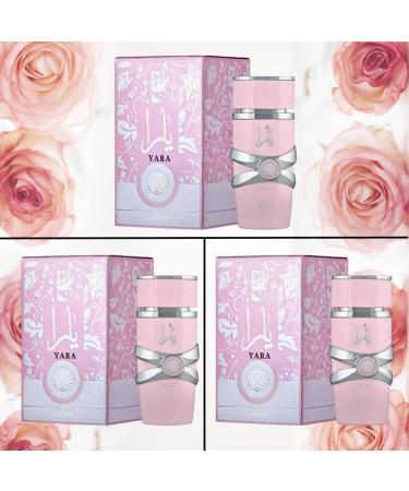 Lattafa Yara for Women Eau de Parfum Spray 3.4 Ounce (Pack of 3) 3.4 Fl Oz (Pack of 3) - Buy Online on GoSupps.com