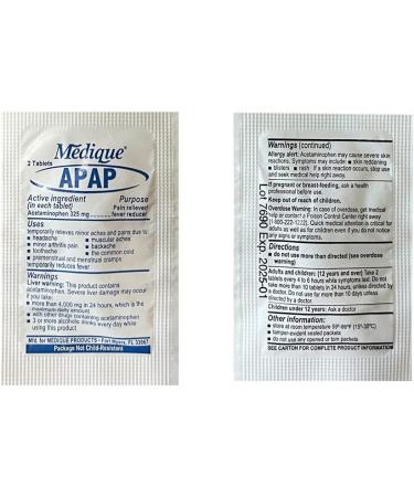 MEDICATIONS Unit DOSE Pack by RESCUE ESSENTIALS - Buy Online on GoSupps.com