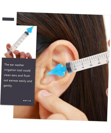 4pcs Ear and Nose Cleaner Set for Adults - Earwax Removal Tool with Hand Bulb - Ear Syringe for Gentle Cleaning - Buy Online on GoSupps.com