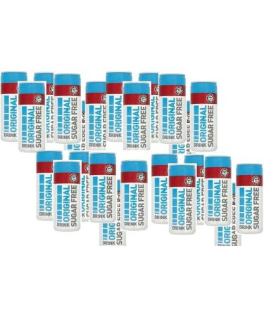 Euro Shopper Original Sugar-Free Drink 250ml (Pack of 24) | Refreshing Zero-Sugar Energy Boost | Carbonated Fruit Flavour Drink with Sweeteners - Buy Online on GoSupps.com