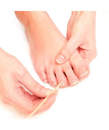 AMOSTBY Nail Art Orange Wood Sticks - 100P Cuticle Pusher & Remover Tool - Buy Online on GoSupps.com