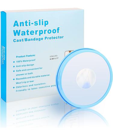 SUPERNIGHT Waterproof Leg Cast Cover - Adult Half Leg Bandage Protector for Leg and Foot Wounds | Anti-Slip Design | Watertight Cast Cover - Buy Online on GoSupps.com