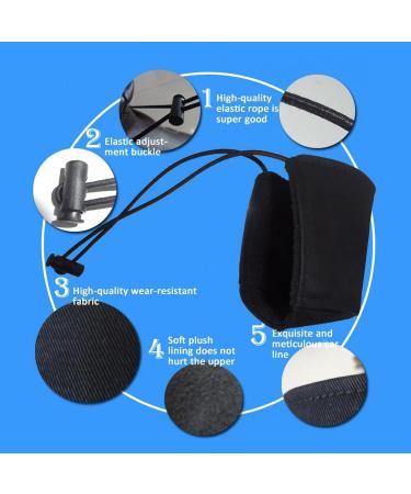 TOPINCN 2pcs Driving Shoe Heel Protectors - Oxford Cloth Wearproof Heel Covers for Driver Shoes - Heel Cushions & Protection - Buy Online on GoSupps.com