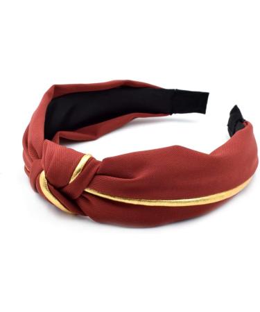 Women's Headbands Vintage Printed Hair Band for Women Elastic hair scarf Head Wrap Stretchy Moisture Hairband Twisted Cute Hair Accessories (archGoldSide)  - Buy Online on GoSupps.com