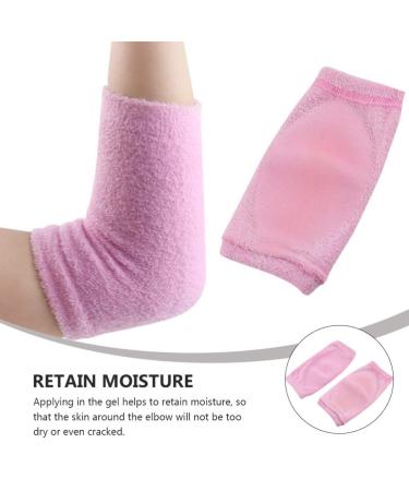 Healifty 2 Pairs Elbow Gel Cover Sleeves for Softening Dry Cracked Skin - Moisturizing and Exfoliating for Arm Protection - Buy Online on GoSupps.com