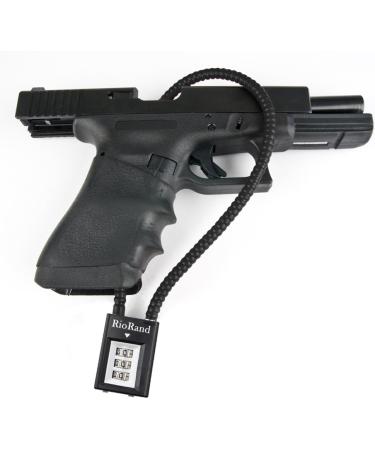 RioRand Trigger Lock 3 Digit Combination Gun Cable Lock 15 Inch - 3 Pack - Buy Online on GoSupps.com