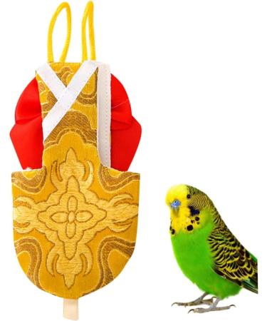 VANZACK Yellow Bird Clothing Pant Lovely Pigeon Supplies Size Cockatiel Parakeet Pilot for Pet Flying XL - Buy Online on GoSupps.com