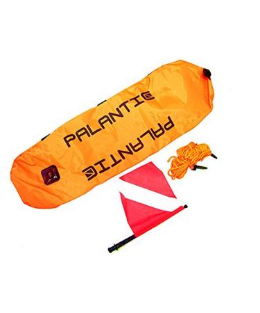 Scuba Choice Palantic Scuba Diving Spearfishing Nylon Torpedo Float with Dive Flag