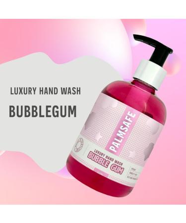 Palmsafe Bubblegum Luxury Hand Wash Soothing Hand Cleanser Hydrates Sensitive or Irritated Skin - Natural Bioactives to Nourish and Moisturise Vegan-friendly - Buy Online on GoSupps.com