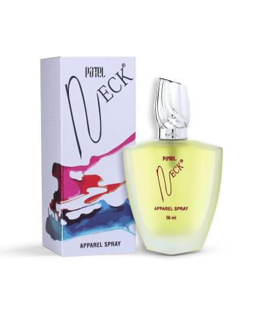 Patel's Perfumes Neck Premium Apparel Spray For Long-Lasting 24 Hours Fragrance for men (50 ML) 1.69 Fl Oz (Pack of 1)