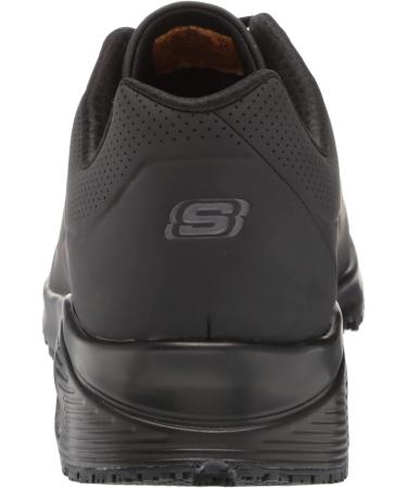 Skechers Men's Work Relaxed Fit Uno SR Sutal Sneaker - Wide Black | Size 10 Wide - Buy Online on GoSupps.com