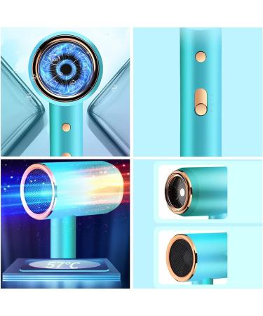 Professional Hair Dryer 1200W Fast Dry Negative Ions Hair Blow Temperature Hairdryer with 3 Speeds and Cool Button with 1 Wind Nozzle for Home Hotel Travel B Small Gift - Buy Online on GoSupps.com