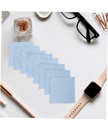 FOMIYES Eyeglass Cleaning Cloth - 100 Pcs Double-Sided Flannel Wipes for Lenses Glasses & Camera - Premium Fiber Cleaning Cloths - Buy Online on GoSupps.com