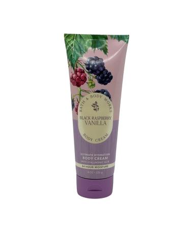 Buy Bath and Body Works Gift Set - 2 x 8 oz Black Raspberry Vanilla Body Cream | International Shipping Available - Buy Online on GoSupps.com