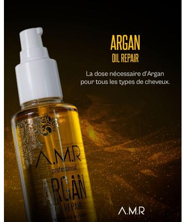 AMR Professional Argan Serum 140ml Nourishing Hair & Skin Elixir for Radiant Beauty | International Shipping - Buy Online on GoSupps.com