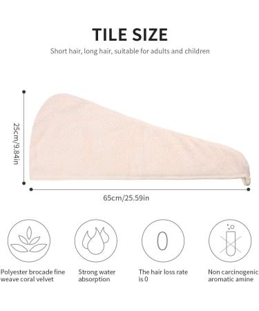 Buy Mreal Haarurban Hair Dryer Towel - Quick Drying Hair Turban Set (4 Pieces) for Effortless Hair Care | International Shipping Available - Buy Online on GoSupps.com