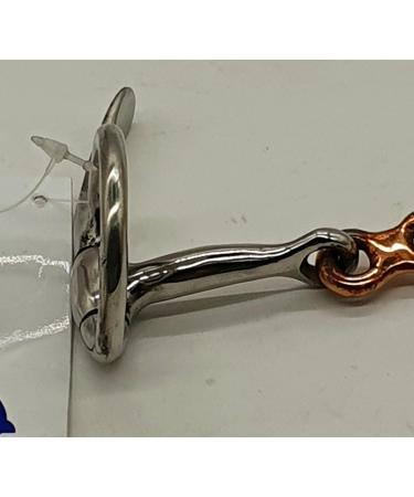 Baucher Half Spoon Bit for Minishetty & Minipony | Double Jointed Copper Plate 7.5-11.5 | Tysons 9.5 - Buy Online on GoSupps.com