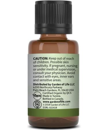 Garden of Life 100% Organic Rosemary Essential Oil - 15ml | Pure, Undiluted, Non-GMO for Diffuser & Aromatherapy - Buy Online on GoSupps.com