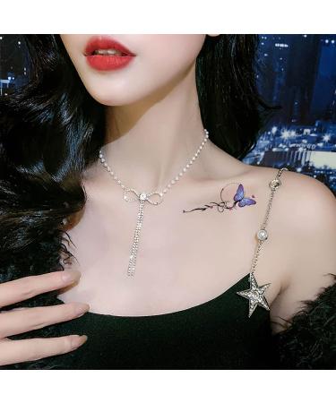 30 Sheets Muulaii Waterproof 3D Butterfly Temporary Tattoos for Women - Colorful Fake Tattoo Stickers for Body Art on Bracelets, Back, Wrist, and Arm Bands - Buy Online on GoSupps.com