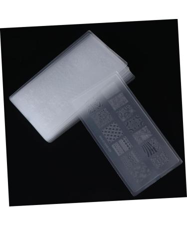 FRCOLOR 10 pieces nails at home making nail art set manicure set nailing tool nails accessories nail stamp plate nail art stamping plate nail art stamp printing seal accessories - Buy Online on GoSupps.com