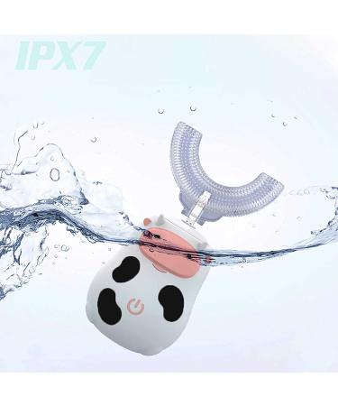 Kids Electric Toothbrush - U-Shaped Toddler Toothbrush with 2 Brush Heads, 2 Cleaning Modes, Smart Timer, Waterproof - Ages 2-14 - Buy Online on GoSupps.com