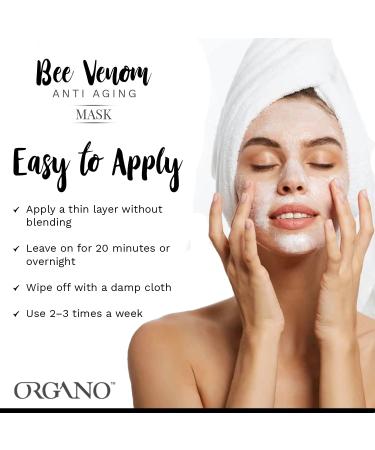 Bee Venom Anti-Aging Mask 1.7 fl oz - Natural Ingredients with Manuka Honey & Jojoba Oil | Cleanse & Restore | beU Products - Buy Online on GoSupps.com