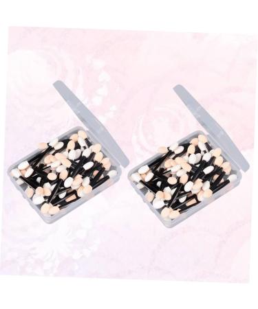 BELLIFFY 100 Pcs Eyeshadow Professional Makeup Brushes Travel Makeup Application Brushes Makeup Tools Size 2 Black - Buy Online on GoSupps.com