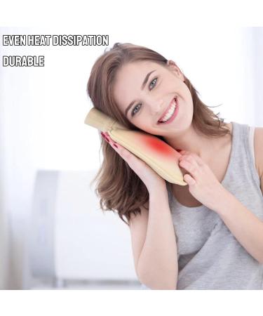 Buy Maotouying 2L Heat Bottle for Children - Rubber Hot Water Bottle with Removable Knitting Cover - Ideal for Kids & Adults - Buy Online on GoSupps.com