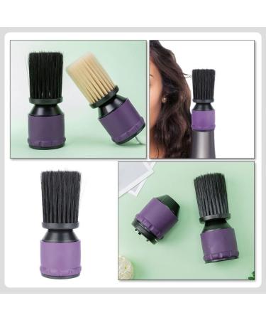 FOMIYES Cleaning Brush Barber Hair Dryer Brush Professional Blow Dryer Cleaning Accessories Wedding Hats for Women Soft Neck Cleaning Duster Purple Cleaning Sweep Broken Hair Abs - Buy Online on GoSupps.com