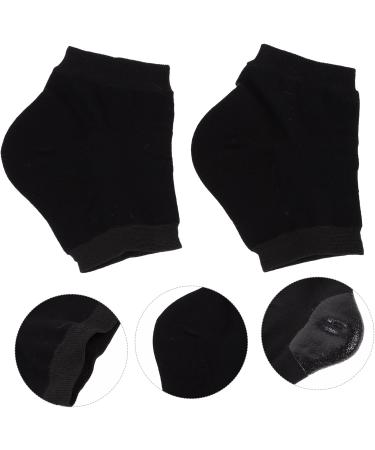 VINTORKY 10 Pairs Silicone Heel Socks moisturizing Sock Dry feet Socks Heel Socks for Dry Cracked Heel Socks moisturizing Heel Sleeves Anti-Crack Heel Socks spa Socks Breathable Heel Cover - Buy Online on GoSupps.com