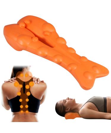 Utensilsto therapy point trigger point massager align neck cushion back extension trapezius and neck massage device for neck and shoulder relaxation upper back massage point back-neck massager - Buy Online on GoSupps.com